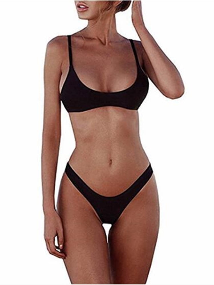 skinny girl in bathing suit