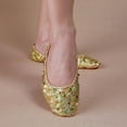 thumbnail image 4 of mujer niña zapatos de danza del vientre antideslizantes suelas blandas zapatos de rendimiento s oro Sunnimix Zapatillas de danza del vientre, 4 of 5