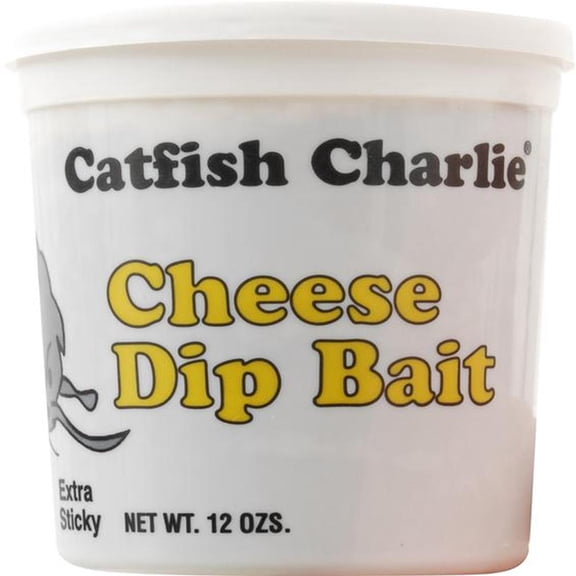 Catfish Charlie Cheese Dip Bait - 12oz