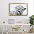 thumbnail image 3 of Stupell Industries Farmhouse Easy Breezy Highland Gold Floating Frame Canvas Art, 31 x 21, by Tina LeCour, 3 of 8