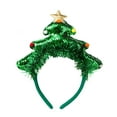thumbnail image 4 of Diadema Navideña, Diadema Para Disfrazarse, Para Cumpleaños, Fiestas De Navidad, Regalos De Año Nuevo, árbol De Navidad Con Lentejuelas Árbol de Navidad con lentejuelas, 4 of 8