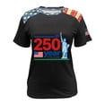 thumbnail image 5 of idosla 250 Anniversary USA Shirt Women 250Th Anniversary Tshirt 1776-2026 Patriotic Shirts American Flag Eagle Tops (Red, L), 5 of 6