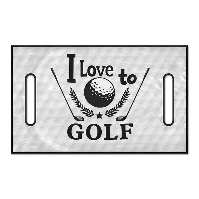 Siruishop Golf Cart Seat Cover 52"x 32" Protector for Outdoor Sports Course Golf Carts Style F