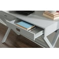 thumbnail image 4 of Linon Peggy 2-Drawer 44" Writing Desk, Gray, 4 of 22