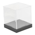 thumbnail image 1 of Vitrina de acrílico transparente, versátil y de fácil montaje. Base de 20 cm x 10 cm, 1 of 8