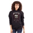 thumbnail image 3 of Betty Boop Affliction Skull Chain Womens Pullover Graphic Hoodie Brisco Brands S, 3 of 4