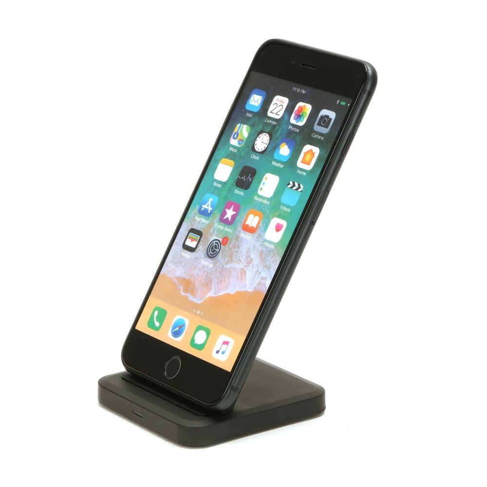 onn. 5W Wireless Charging Stand for QiEnabled Cell Phones Walmart