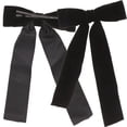 thumbnail image 3 of GOOHOCHY 2 piezas elegantes pinzas para el cabello con lazo grande y lazo largo para mujer, 3 of 8