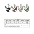 thumbnail image 2 of SIMANLAN Mules Shoes for Women Slip On Shoes Closed Toe Low Heel Backless Shoes Green Size 5, 2 of 5