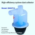 thumbnail image 7 of 2X Cyclone Dust Collector (50ST10, Clear, Turbocharged), 7 of 7