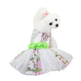 thumbnail image 2 of Visland Dog Dress Sweet Style Adorable Lace Pet Skirt Wedding Dress for Pomeranian, 2 of 8