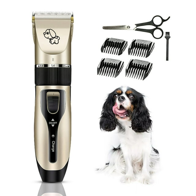 Pets Dog Cat Electric Clipper Dog Grooming Kit Dog Trimmer for Small Dogs Cats USB