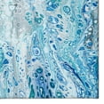 thumbnail image 3 of Karina Indoor/Outdoor Blue Color Splash 8' x 10' Non-Skid Area Rug, 3 of 8