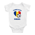 thumbnail image 1 of Future Soccer Player Romania Soccer Fan Baby Bodysuit, 1 of 5