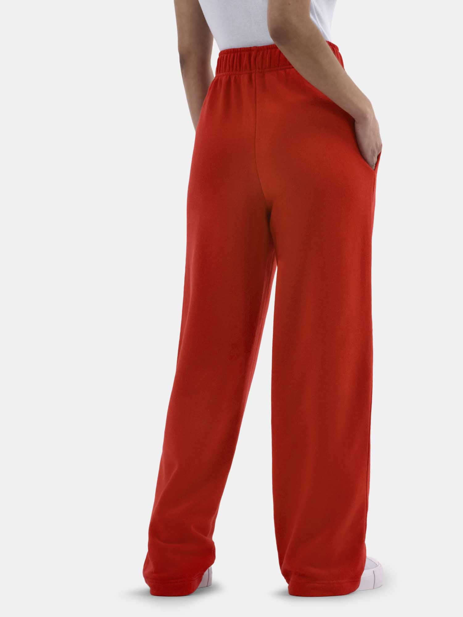 No Boundaries Soft Fleece Wide Leg Pants, 30” Inseam, 1 or 2-Pack, Women’s XXS-4X