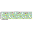 thumbnail image 2 of Ambesonne Summer Fabric by the Yard Upholstery, Colorful Flip Flops, 10 Yards, Multicolor, 2 of 4