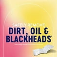 thumbnail image 5 of Bioré Witch Hazel Blackhead Remover Pore Strips, Nose Strips, Clears Pores up to 2x More than Original Pore Strips, features C-Bond Technology, Oil-Free, Non-Comedogenic Use, 18 Count, 5 of 5