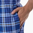 thumbnail image 3 of Pantalón de Pijama de Franela y Forro Polar para Hombre IZOD, Azul Brillante, 3XL, 3 of 5