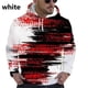 thumbnail image 4 of Sudaderas con capucha personalizadas para hombre, con estampado 3D en blanco y negro, estilo hip hop, de manga larga y talla grande, 4 of 5