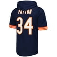 thumbnail image 3 of Men's Mitchell & Ness Walter Payton Navy Chicago Bears Retired Player Name & Number Mesh Hoodie T-Shirt, 3 of 3