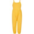 thumbnail image 3 of Girls' Jumpsuits Rompers Summer Rompers for Girls Overalls with Side Pockets Girls Clothes Size 4 Years Girls Fashion, 3 of 5