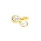 thumbnail image 1 of Anillo para Mujer con Cristal Fino Swarovski en forma de Oval–  Bañado en Oro 14k– Anillo Elegante y Brillante-Aretes de Mujer de Moda, Joyería para Mujer de Moda– Regalo especial Ortiz Espinosa Temporada, 1 of 5