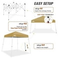 thumbnail image 6 of EAGLE PEAK 8 x 8 Slant Leg Lightweight Instant Canopy Tent, 6 of 8