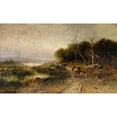 thumbnail image 2 of Thomas Bigelow Craig 24x16 Gold Ornate Framed and Double Matted Museum Art Print Titled - Near Great Barrington, 2 of 4