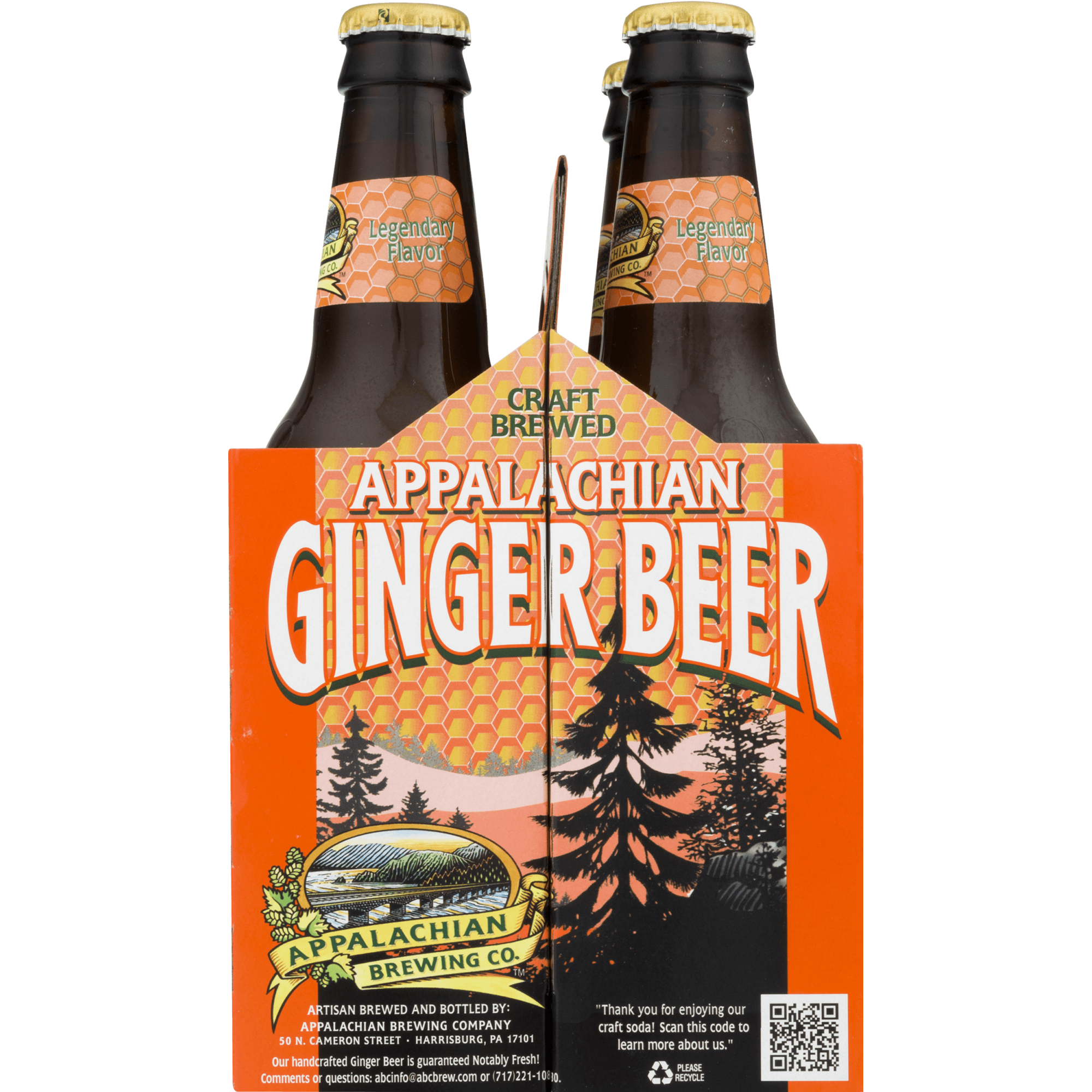Appalachian Brewing Co Gluten Free Ginger Beer 12 Fl Oz 4 Count Walmart Com Walmart Com