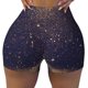 thumbnail image 2 of Fotbe Gold Black Glitter Shorts Sin Costuras – Shorts Deportivos de Cintura Alta para Mujer, Elásticos para Gimnasio, Yoga, Running o Ciclismo-Small, 2 of 8