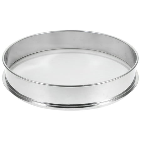 

OUNONA Stainless Steel Flour Sieve Strainer Kitchen Fine Mesh Flour Sifter Powdered Filter