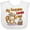 AA-White, variant on Inktastic My Grandma Loves Me Monkey Boys or Girls Baby Bib