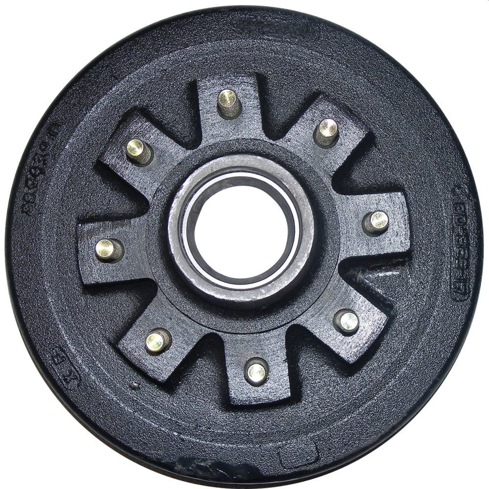 AP Products 014122096 Brake Drum/Hub 8 on 6.5", 6,000 7,000 lbs., 12" Brake 0.5" Studs