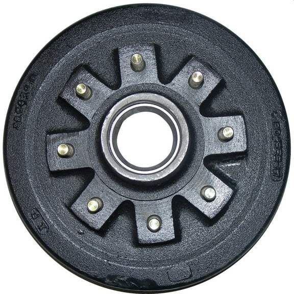 AP Products 014-122096 Brake Drum/Hub 8 on 6.5", 6,000 - 7,000 lbs., 12" Brake - 0.5" Studs