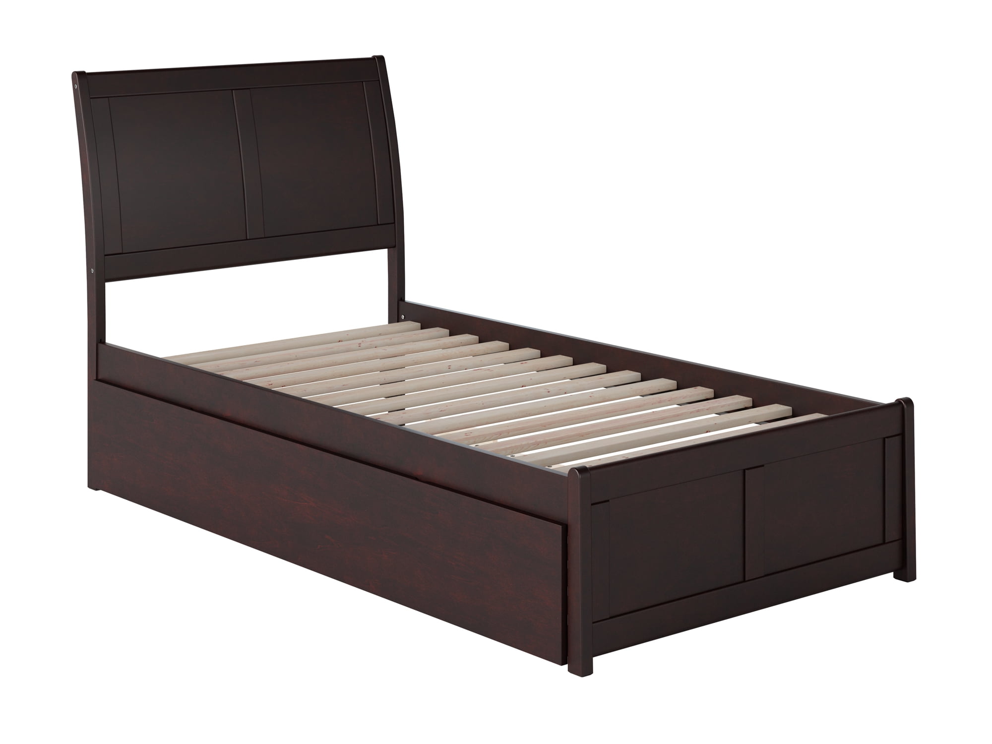 Atlantic Furniture Portland Twin Extra Long Bed with Matching Footboard