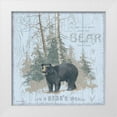 thumbnail image 1 of Phillips, Anita 26x26 White Modern Wood Framed Museum Art Print Titled - Bears World Gray, 1 of 4