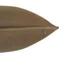 thumbnail image 2 of A1HC Set of 2 Luxurious Soft Velvet Throw Pillow Covers Only, 12"x20", Cocoa, Decorative Cushion Covers with Hidden YKK Zipper for Sofa or Bed, 2 of 5