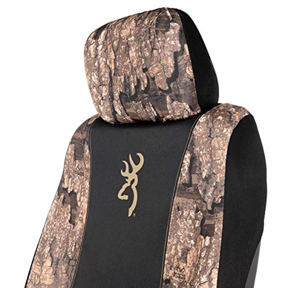 Browning Morgan Low Back Seat Cover | Realtree Timber | 2-Pack - image 2 of 5