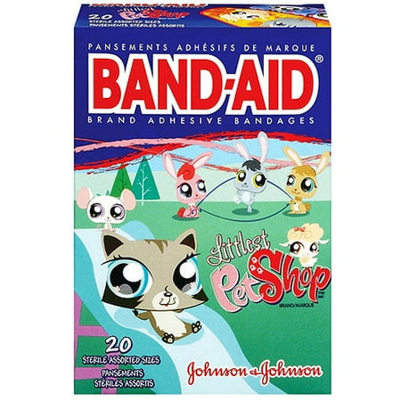 Johnson & Johnson Band Aid Adhesive Bandages, 20 ea