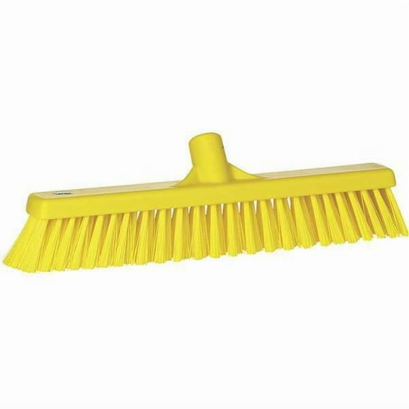 Remco Combo Floor Broom Head,Threaded,16" Face 31746