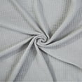 thumbnail image 4 of Modern Thread Silver Waffle Weave 100% Cotton Adult Thermal Blanket, King, 4 of 4