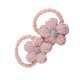 thumbnail image 4 of Guardurnaity 2 unids/set niños flores bandas elásticas para el cabello Cola de Caballo titular niños niñas flores de Cachemira banda para el Accesorio para el cabello Rosa, 4 of 6