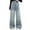 Blue, variant on Gunia Girl Baggy Jeans Casual Straight Leg Wide Leg Trousers Big Kids Toddler Youth Season Comfortable Wear Girl Denim Pants 6-16 Years