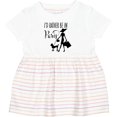 thumbnail image 3 of Inktastic I'd Rather Be in Paris Shopping and Travel Girls Baby Dress, 3 of 5