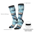 thumbnail image 5 of Bingfone Compression Socks for Women and Men Long Socks for Running Athletic Cycling Nurse-Sea Marine And Lighthouse, 5 of 8