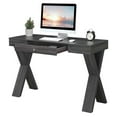 thumbnail image 4 of Convenience Concepts Newport One-Drawer Desk in Gray Wood Finish, 4 of 7