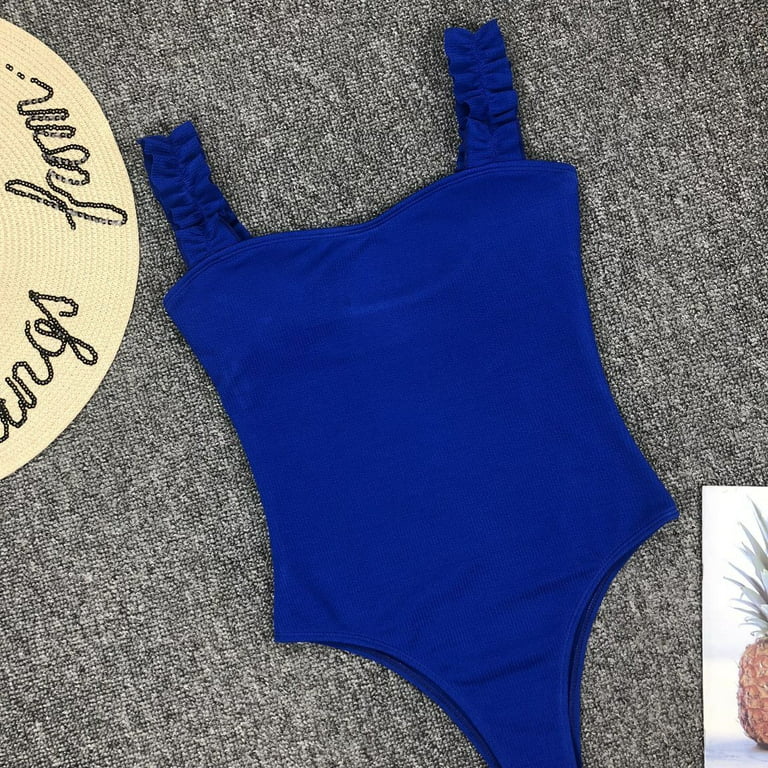 One Piece Swimsuits Tummy Control Swimwear Bathing Suits,M, 