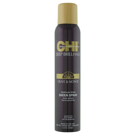 Chi Deep Brilliance Optimum Shine Sheen Hairspray 5.3 Ounce