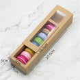 thumbnail image 6 of Joernso 10Pcs Cookie Boxes Dust-proof Visible Paper Clear Window Bakery Boxes for Birthday, 6 of 8