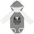 thumbnail image 3 of Inktastic Soccer Legend at Work Boys or Girls Long Sleeve Baby Bodysuit, 3 of 5